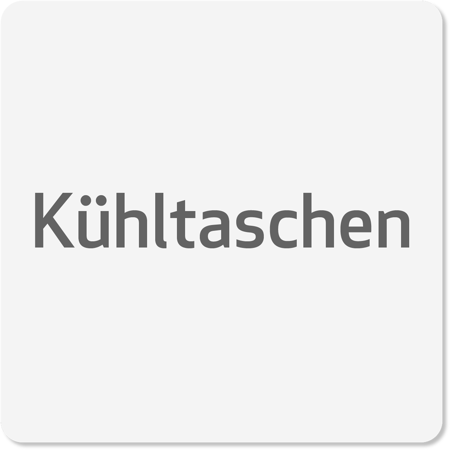 Kühltaschen