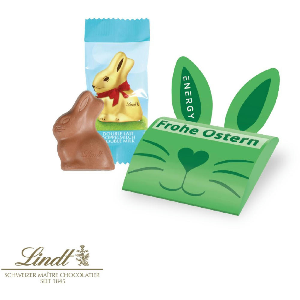 Lindt 2D-Goldhäschen im Werbebriefchen