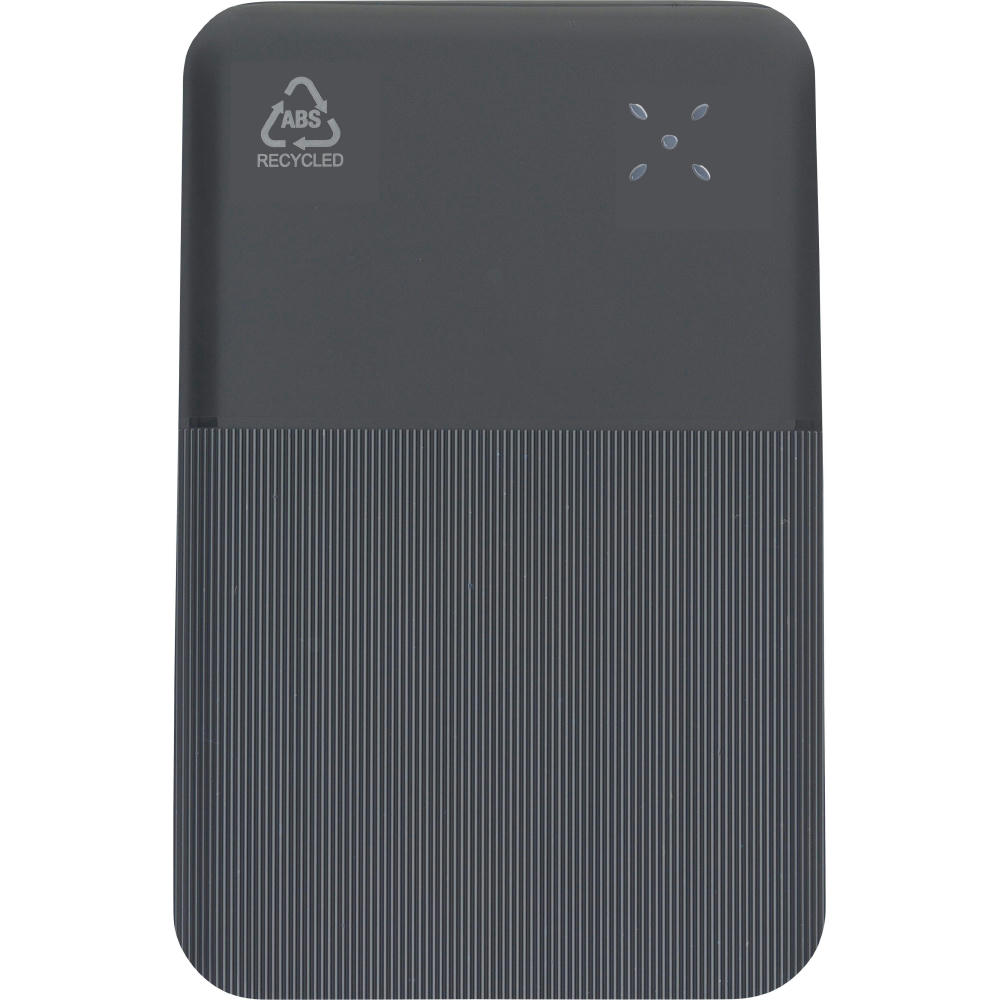 Recycelte ABS-Powerbank Tavi