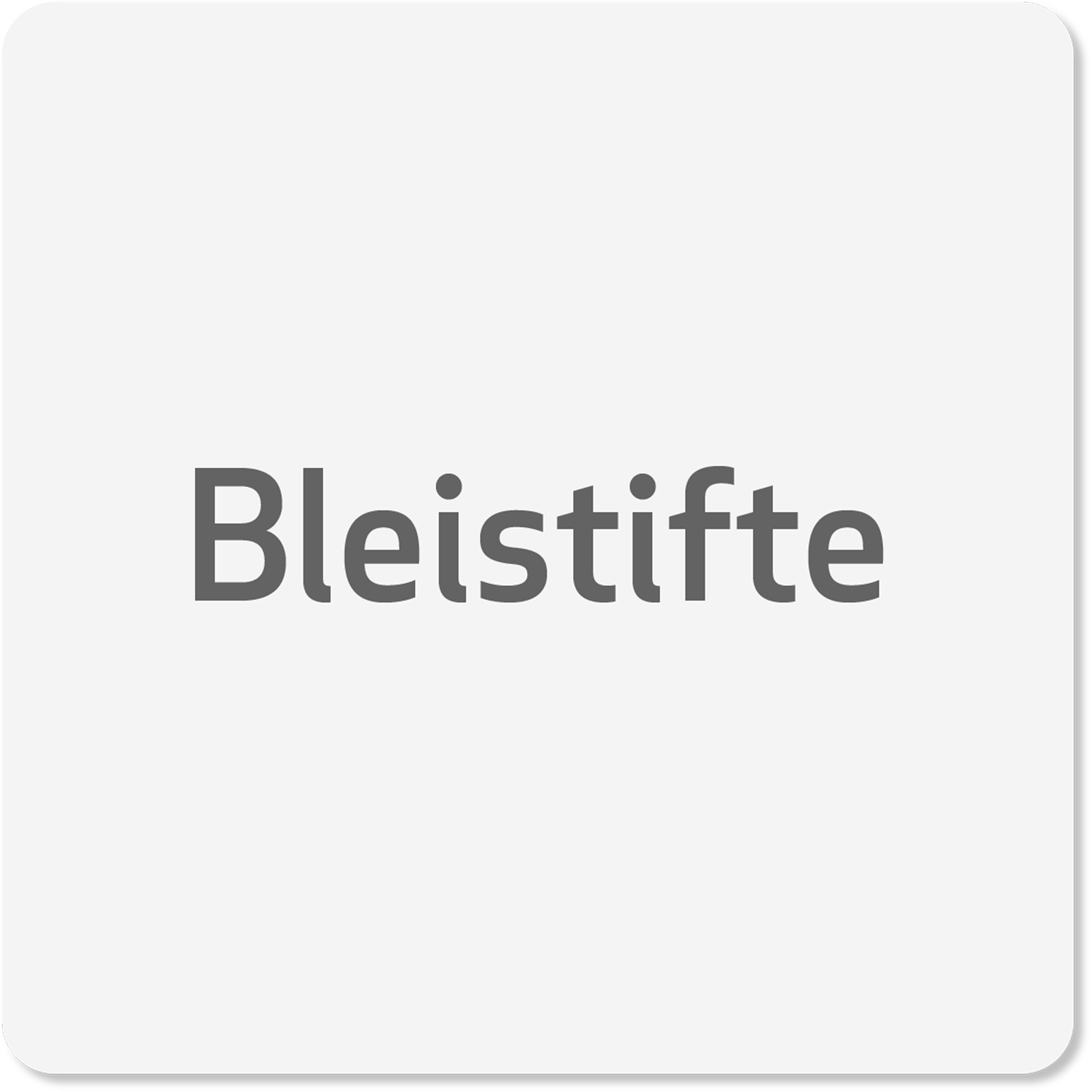 Bleistifte