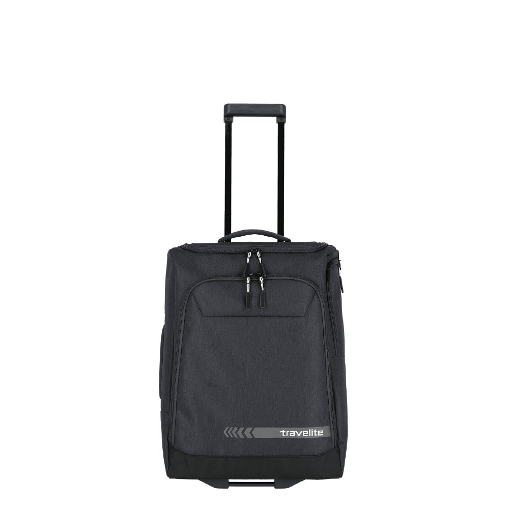 travelite KICK OFF Rollenreisetasche S D'anthrazit